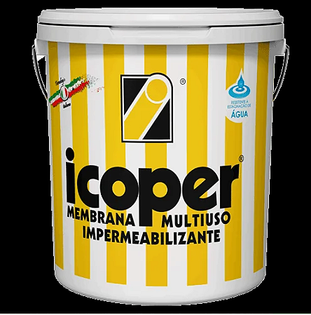 Membrana Impermeabilizante Flexível Icoper Multiuso Cinza (10 Kg) - Icobit