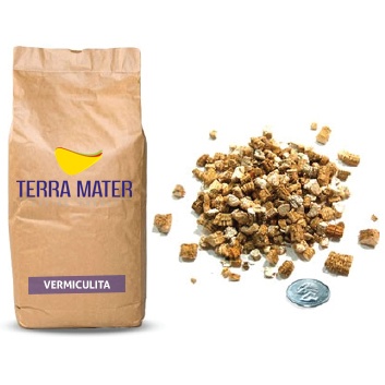 Isolante Termico acústico Vermiculita Expandida MÉDIA(100 L)
