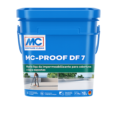 Membrana Impermeabilizante Proof DF 7 (18 kg) - Mc Bauchemie