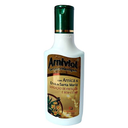 Arniviol Gel Para Massagem - Com Arnica e Erva de Santa Maria