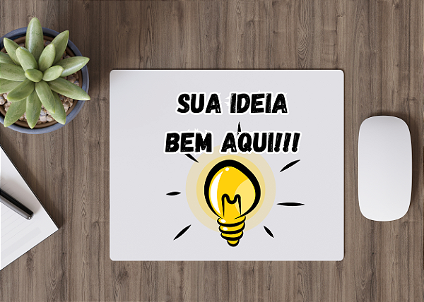 Mouse Pad Personalizado 21x15cm