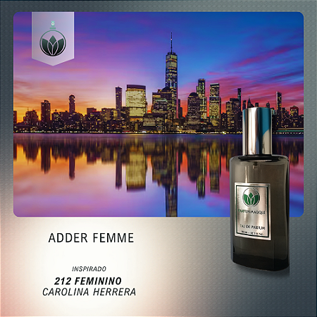 Adder Femme - Inspirado 212 Feminino Carolina Herrera