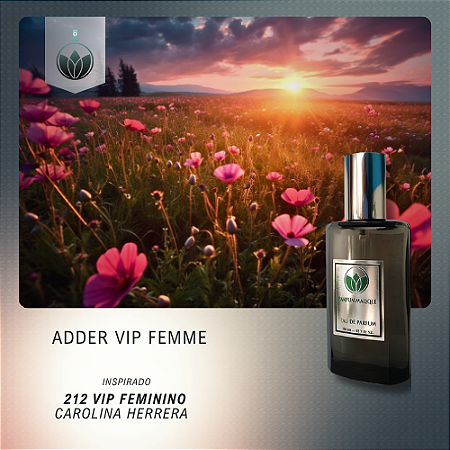 Adder Vip Femme - Inspirado 212 Vip Feminino Carolina Herrera
