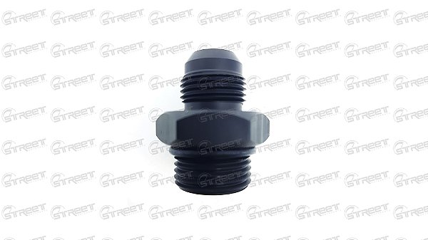 Niple 10an X 8an O-ring Aeroquip Conexão Alumínio Preto
