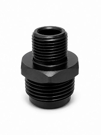 CONEXÃO ALUMÍNIO 3/8 X 12 AN - PRETO