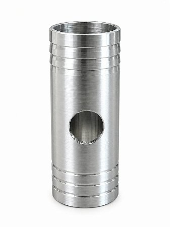 Tubo Pressurização 2" X 120mm Curto Com Furo