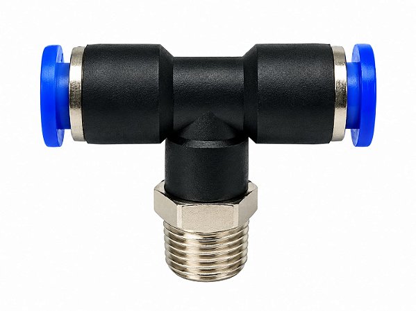 UNIAO T ROSCA 1/4 NPT X 8MM