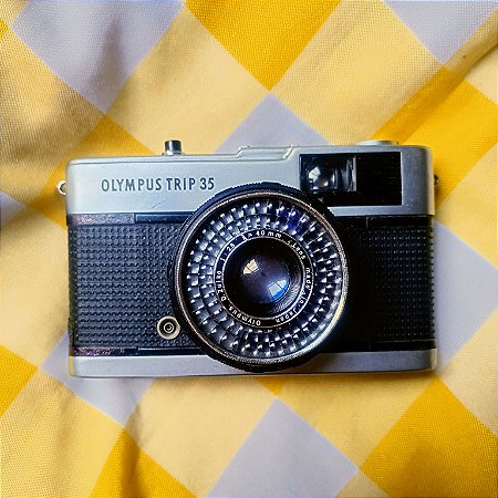 Funcionando - Câmera Analógica Olympus Trip - 35mm Vintage