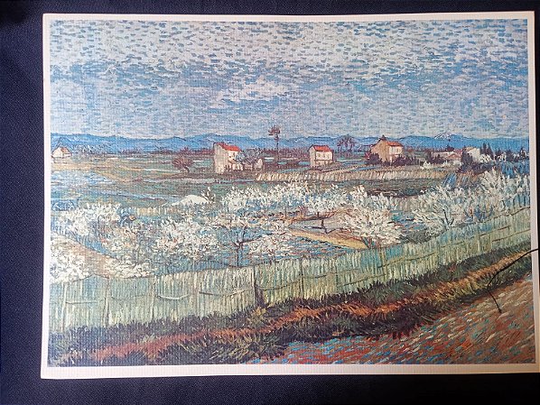 Vincent Van Gogh - "pessegueiros em Flor" - impresso fine art