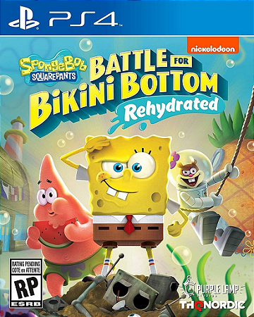 Bob Esponja Calça Quadrada ps4 psn midia digital
