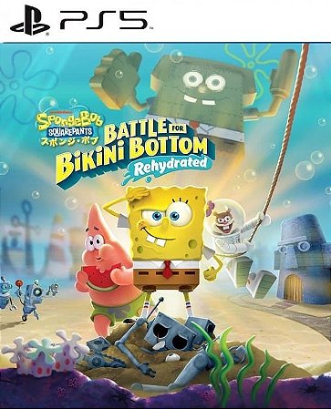 Bob Esponja Calça Quadrada ps5 psn midia digital