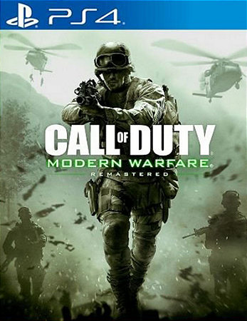 Call of Duty Modern Warfare Remastered PS4 PSN MIDIA DIGITAL