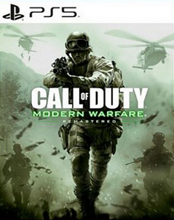 Call of Duty Modern Warfare Remastered PS5 PSN MIDIA DIGITAL