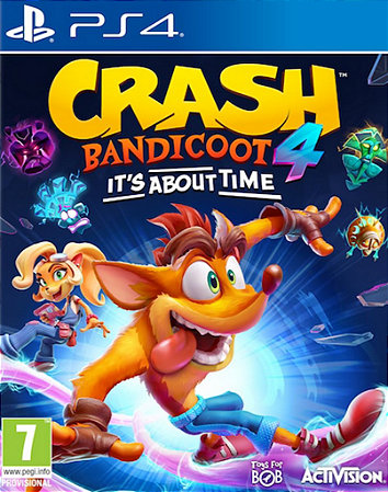 CRASH BANDICOOT 4 IT’S ABOUT TIME PS4 MÍDIA DIGITAL