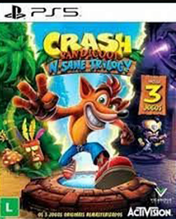 CRASH BANDICOOT N. SANE TRILOGY PS5 PSN MIDIA DIGITAL