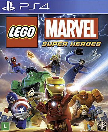LEGO Marvel Super Heroes PS4 PSN MIDIA DIGITAL