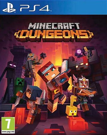 MINECRAFT DUNGEONS PS4 PSN MIDIA DIGITAL