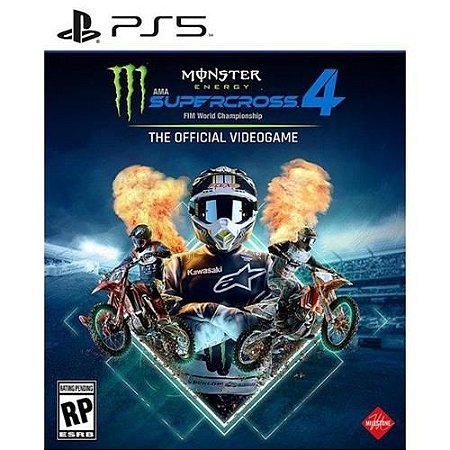 Monster Energy Supercross 4 PS5 PSN MIDIA DIGITAL