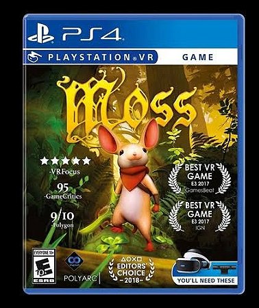Moss PS4 PSN MIDIA DIGITAL