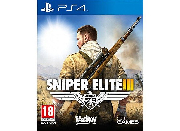 Sniper Elite 3 PS4 PSN MIDIA DIGITAL