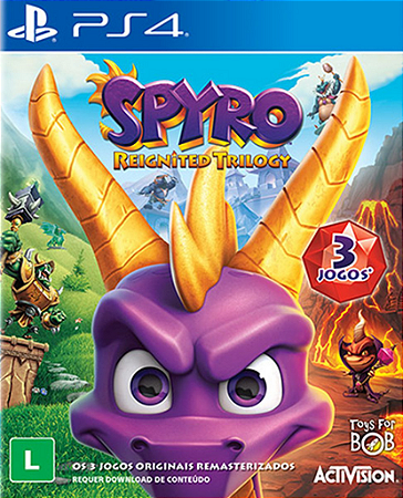 SPYRO REIGNITED TRILOGY PS4 PSN MIDIA DIGITAL