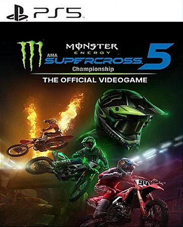 Monster Energy Supercross 5 Ps5 Psn Midia Digital