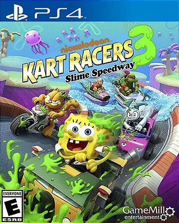 Nickelodeon Kart Racers 3: Slime Speedway Ps4 Psn Midia Digital