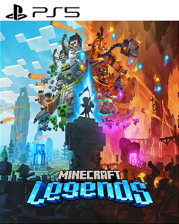 Minecraft Legends PS5 Mídia Digital