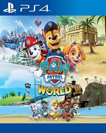 Mundo da PAW Patrol Patrulha Canina PS4 PSN MIDIA DIGITAL