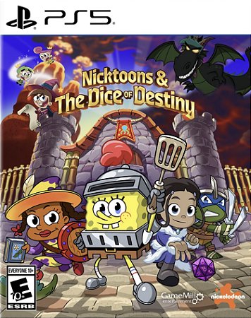 Nicktoons & The Dice of Destiny PS5 PSN MIDIA DIGITAL