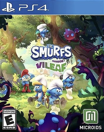 Os Smurfs – Missão Florrorosa PS4 PSN MIDIA DIGITAL