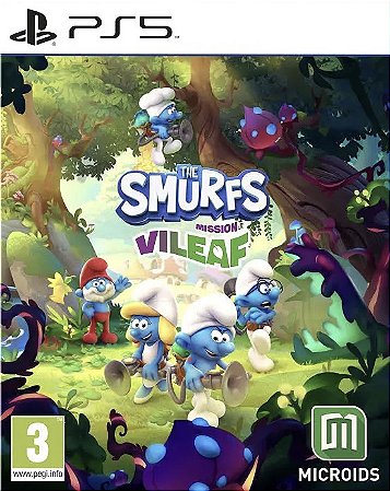 Os Smurfs – Missão Florrorosa PS5 PSN MIDIA DIGITAL