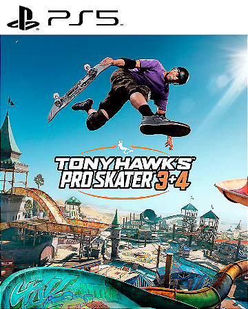 Tony Hawk's Pro Skater 1 - 4 - Pacote Edição Padrão PS5 PSN MIDIA DIGITAL