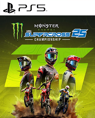 Monster Energy Supercross 25 - The Official Video Game Ps5 Psn Midia Digital