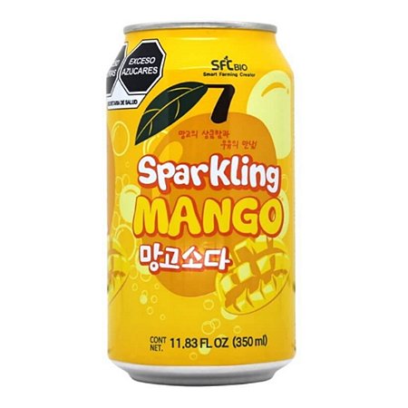 Refrigerante de Manga 350ml - Refrigerante Coreano Importado