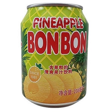 Suco de Abacaxi Bonbon 238ml - Suco Coreano