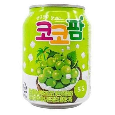 Suco De Uva Com Coco 238ml Bonbon - Suco Coreano