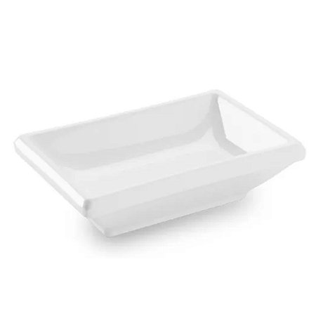 Porta Shoyu Branco De Melamina 9cm - Molheira Para Shoyu Molho Sushiman Restaurante Japonês