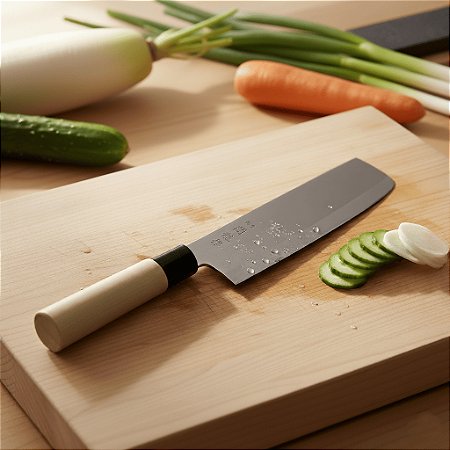 Faca Japonesa Nakiri Para Legumes Sekiryu Profissional Original Chef Sushiman Restaurante Japonês