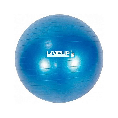 Bola de Pilates 65cm Azul - LIVEUP