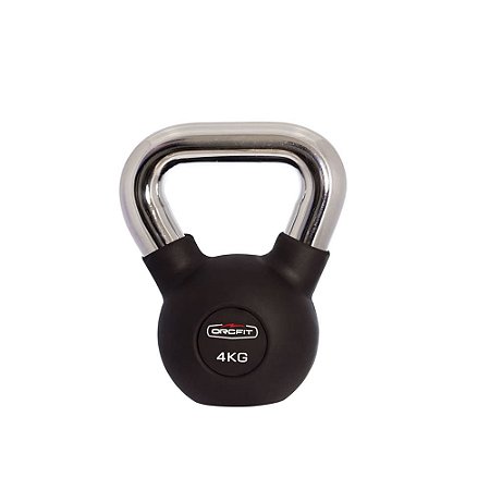 Kettlebell Emborrachado – 4kg, 8kg ou 10kg 