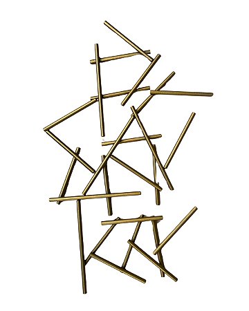 Peça Fragmento Metálico