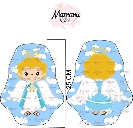 Almofada Naninha Religiosa São Gabriel Arcanjo