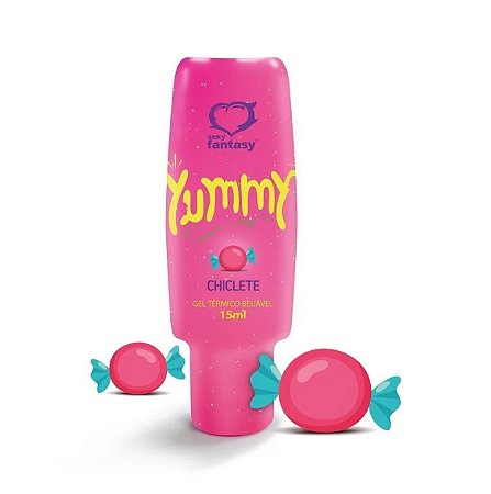 Gel Térmico Beijável Yummy 15ML - Sexy Fantasy