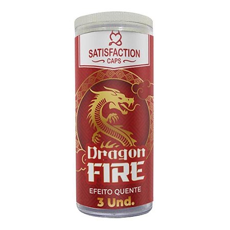 Bolinha Funcional Dragon Fire 03 Unidades - Satisfaction