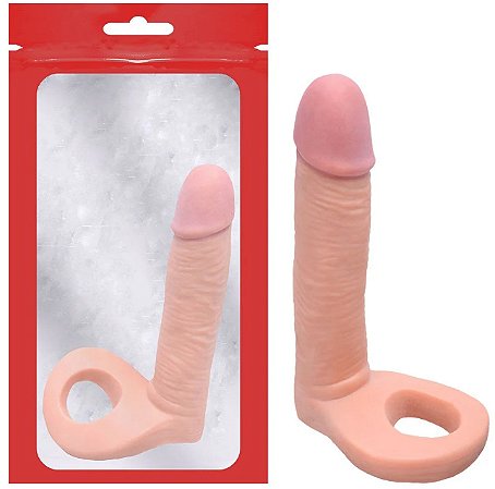 Anel Com Prótese Auxiliar 15,5 x 2,5 cm - Sexy Import