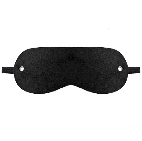 Venda Tapa Olhos Pelúcia Preta - Dominatrixxx