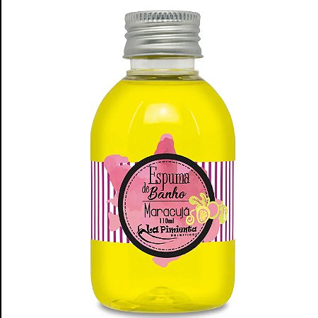 Espuma De Banho Aromática Maracujá 110 ml - La Pimenta