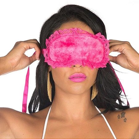 Venda Tapa Olhos Pink - Pimenta Sexy