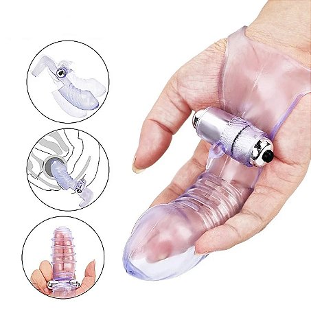 Capa De Dedo Com Vibrador - General Import